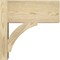 Ekena Millwork Thorton Block Rough Sawn Outlooker, Douglas Fir, 8"W x 16"D x 16"H OUT08X16X16THR05RDF - alternate 3
